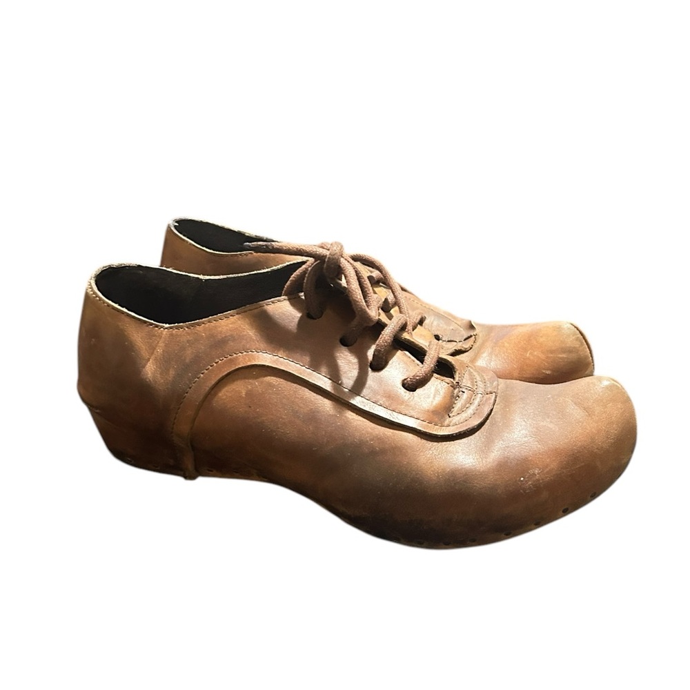 Vialis leather clogs size 38